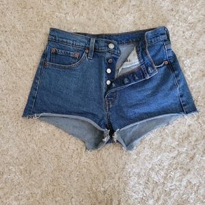 Levi's denim shorts